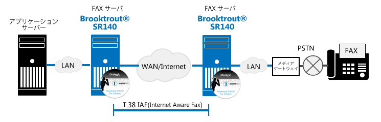 Dialogic Brooktrout FAX over IP, Internet Aware Fax